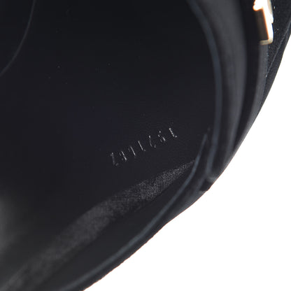 Hermes Velvet Trocadero Mule 37.5 Black 8 of 9