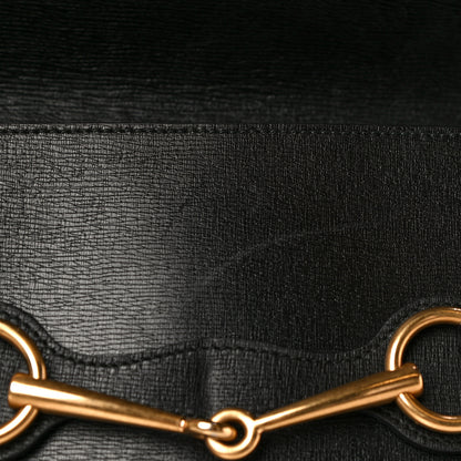 Gucci Calfskin Large Bright Bit Clutch Black 15 of 20