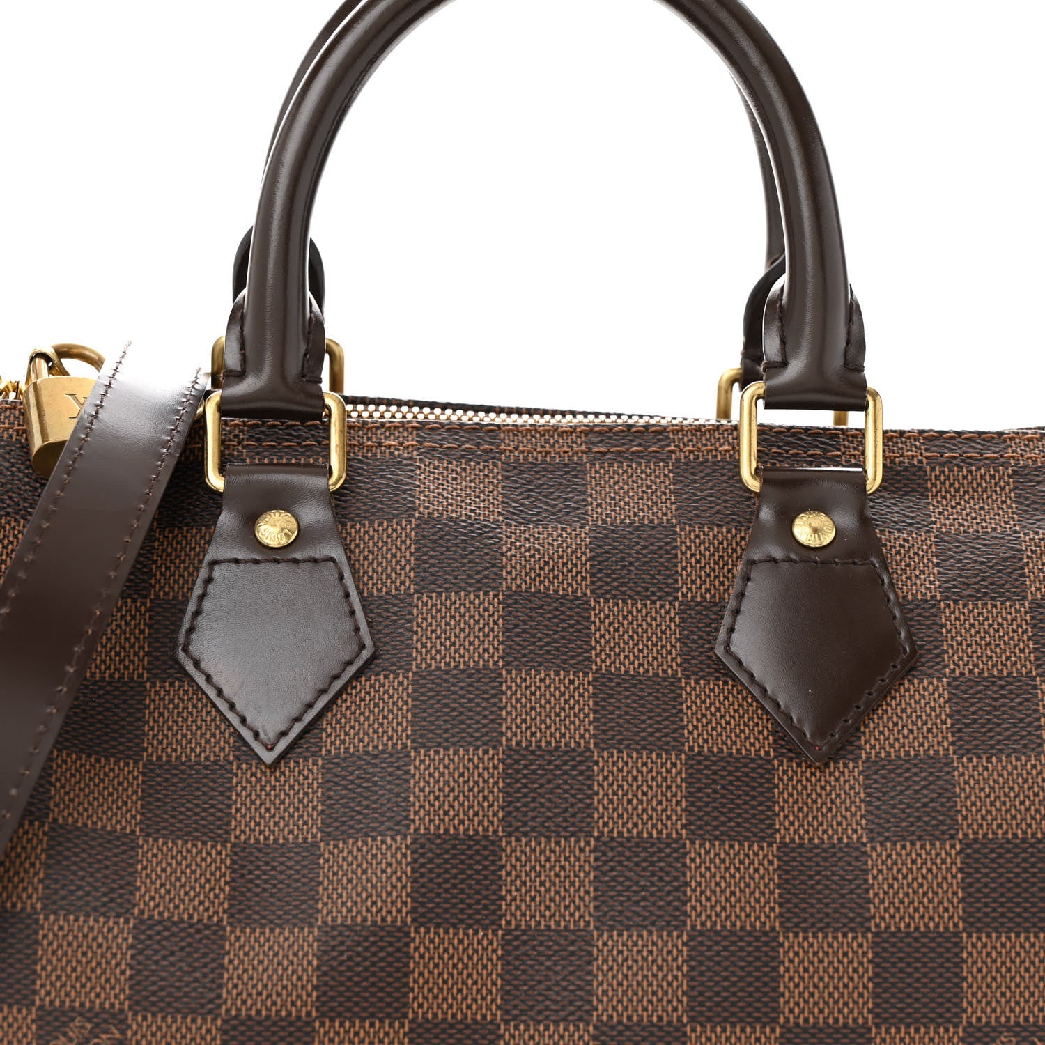 Louis Vuitton Damier Ebene Speedy Bandouliere 25 7 of 11