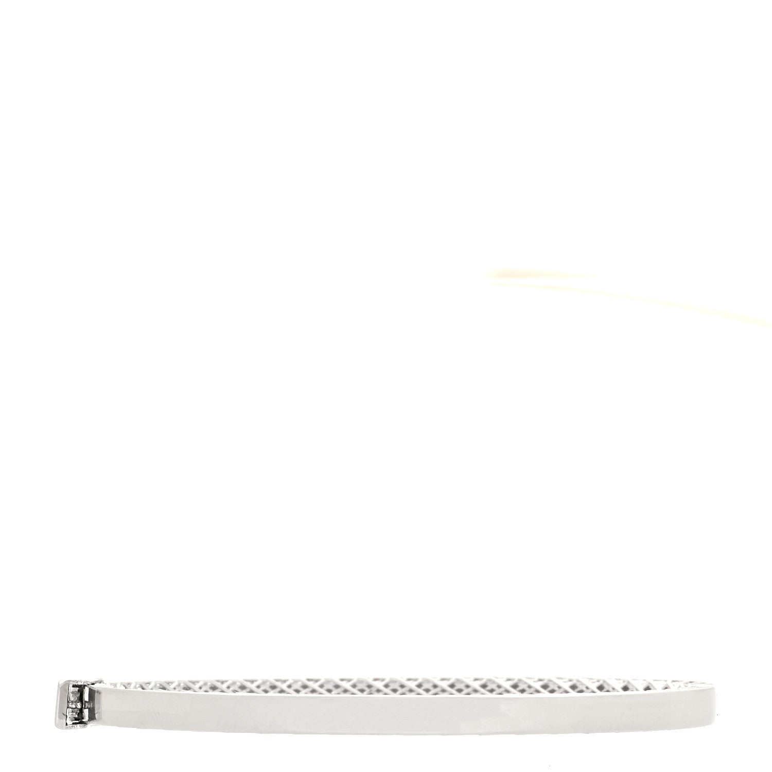 Roberto Coin 18K White Gold Symphony Golden Gate Bangle Bracelet 2 of 5