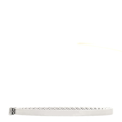 Roberto Coin 18K White Gold Symphony Golden Gate Bangle Bracelet 2 of 5