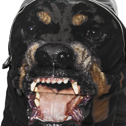 Givenchy Nylon Rottweiler Print Backpack Black 3 of 14
