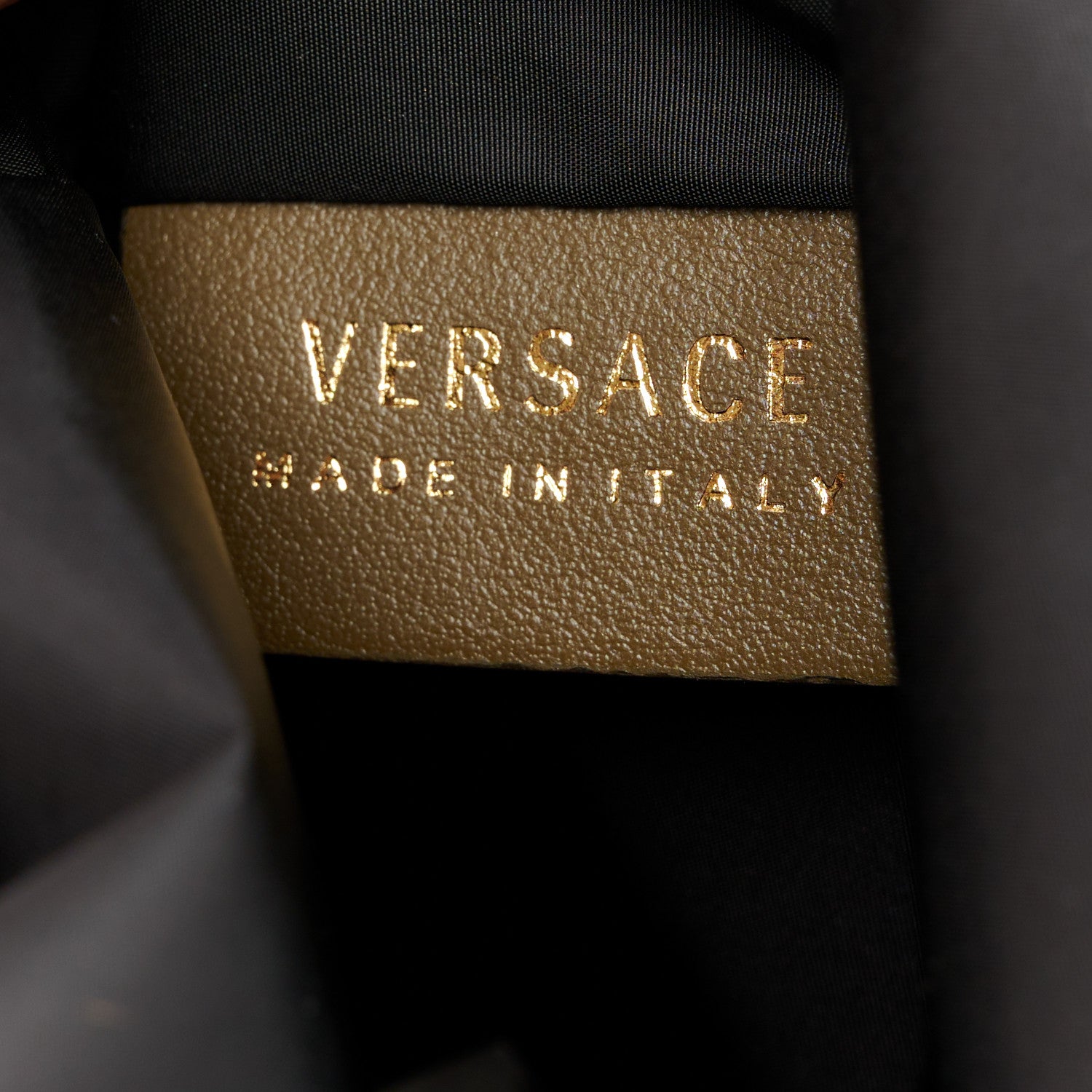 Versace Nylon Baroccoflage Print Tote Khaki 9 of 12