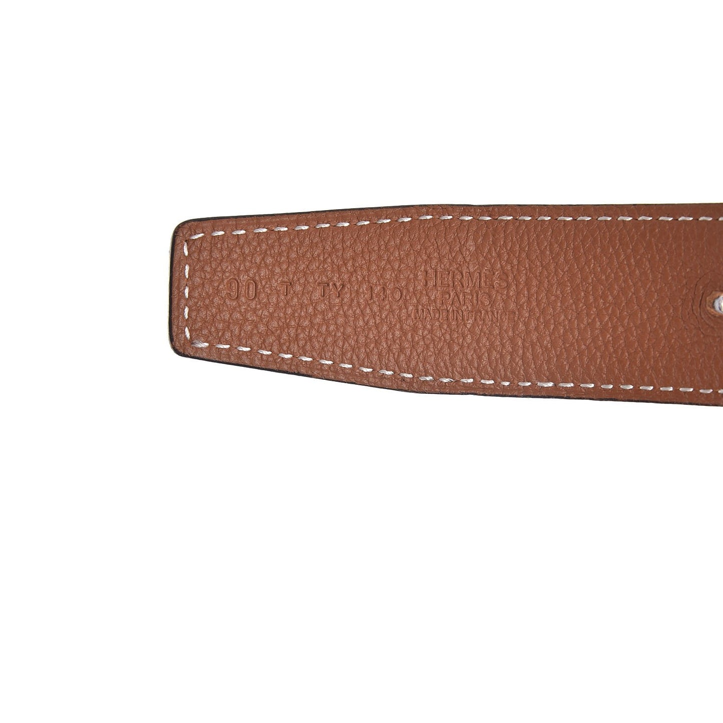 Box Togo 32mm Belt Strap 90 Black Gold