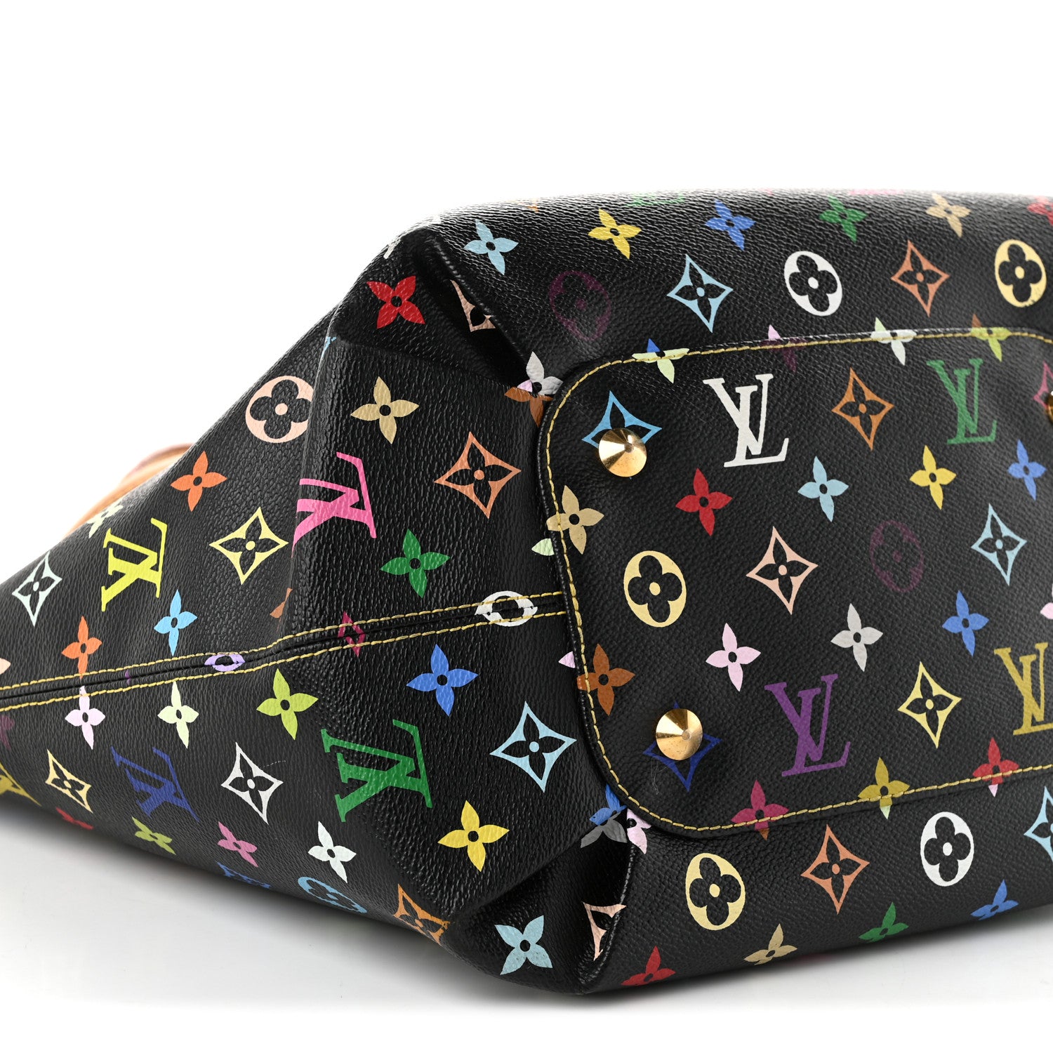Louis Vuitton Monogram Multicolor Annie GM Black 8 of 10