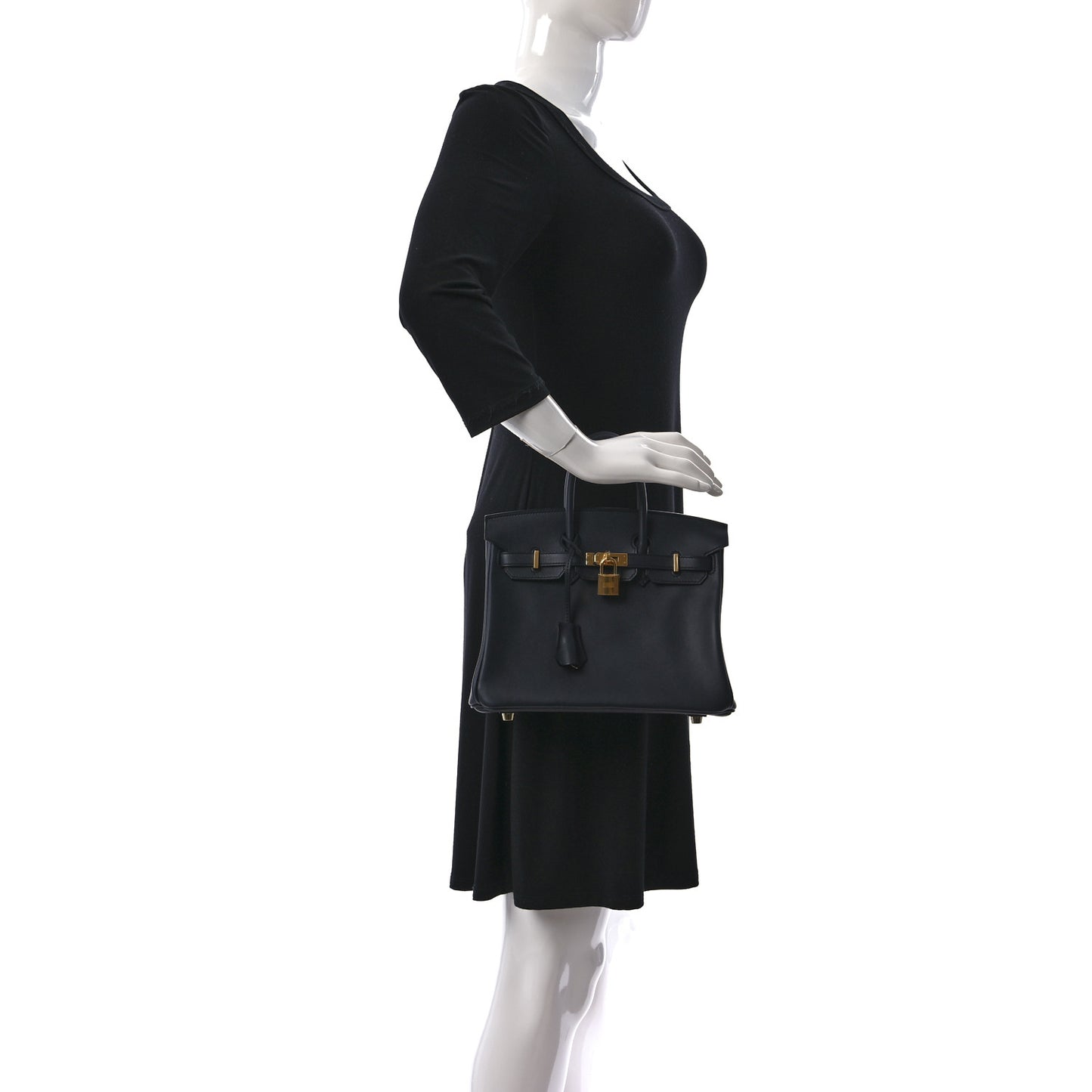 Swift Birkin 25 Bleu Indigo