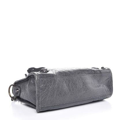 Balenciaga Agneau Classic Hardware Mini City Gris Tarmac 5 of 8