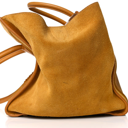 Celine Suede Medium Phantom Luggage Amber 13 of 29