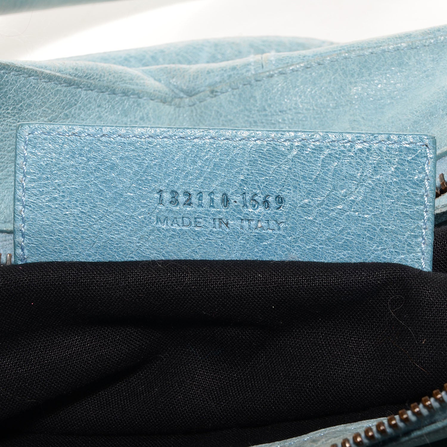 Balenciaga Chevre Work Sky Blue 8 of 10