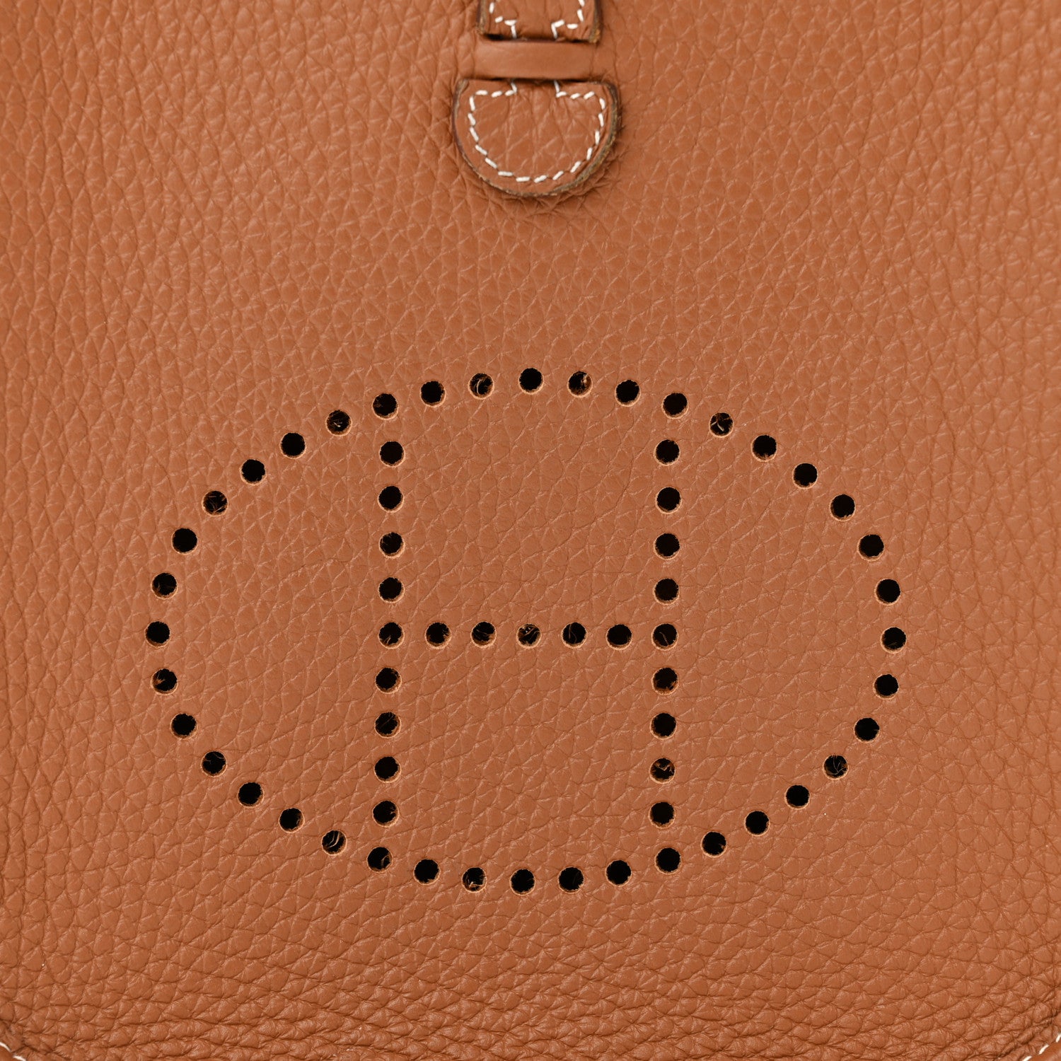 Hermes Taurillon Clemence Evelyne TPM Gold 8 of 11