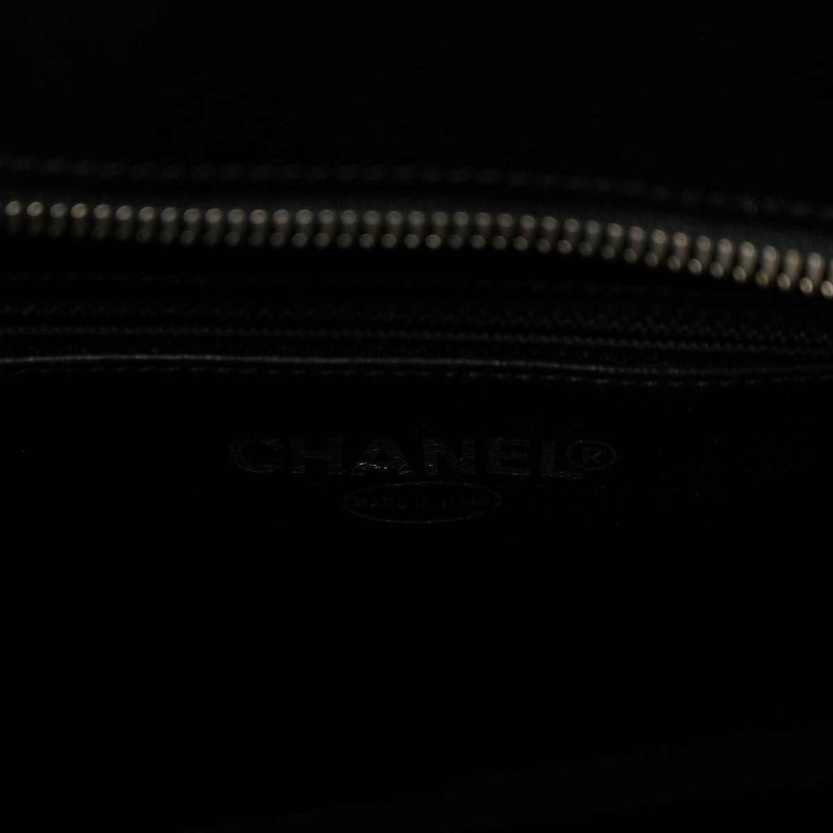 Caviar Quilted Medallion Tote Black