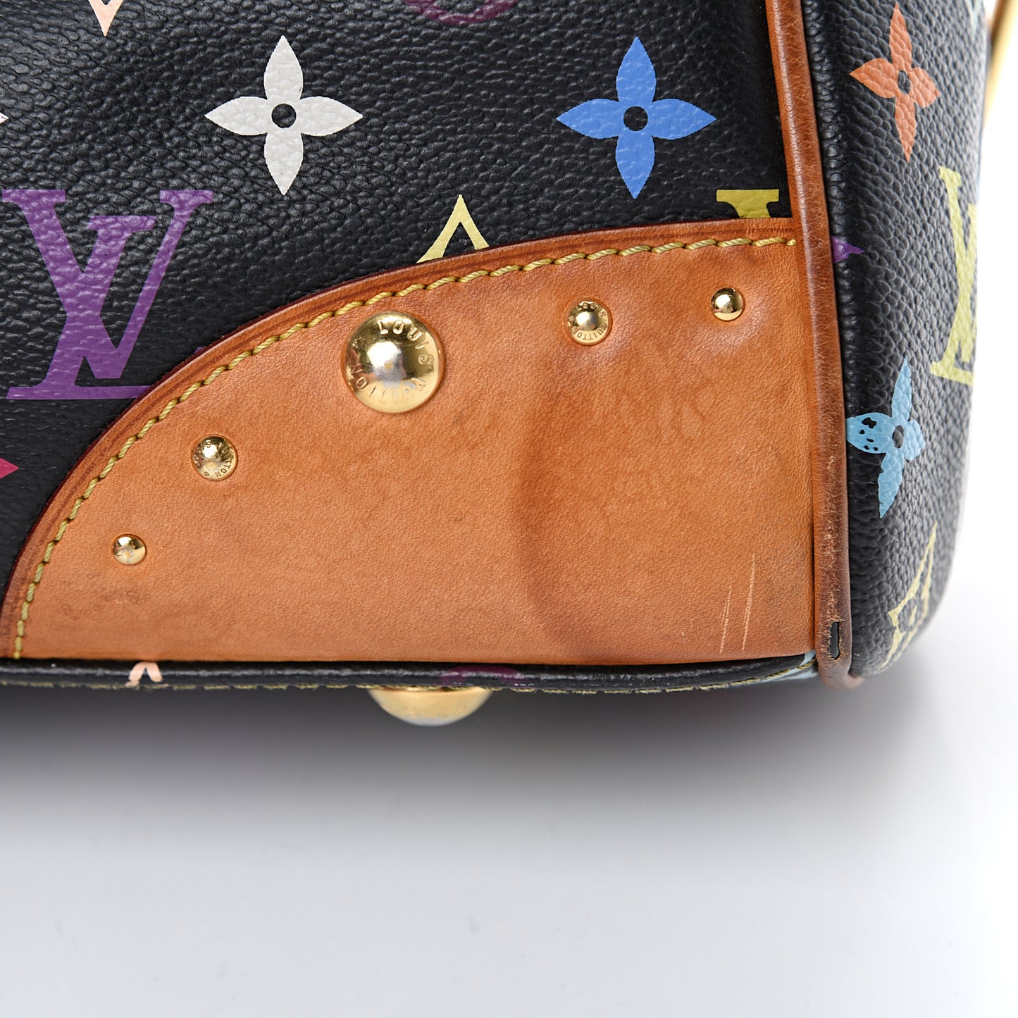 Monogram Multicolor Beverly MM Black