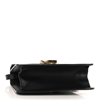 Gucci Calfskin Mini Sylvie Top Handle Bag Black 4 of 10