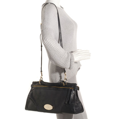 Mulberry Smooth Leather Taylor Satchel Black 2 of 11