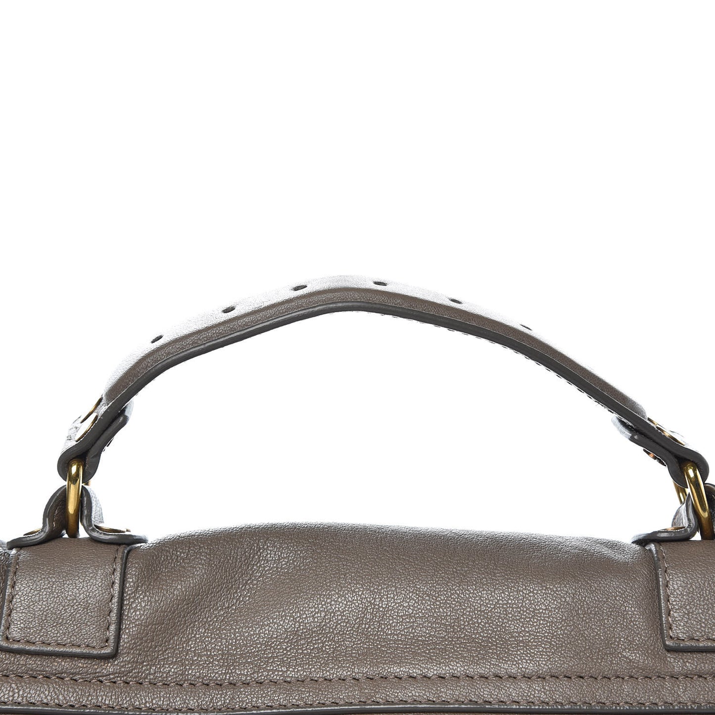 Lambskin Medium PS1 Satchel Smoke