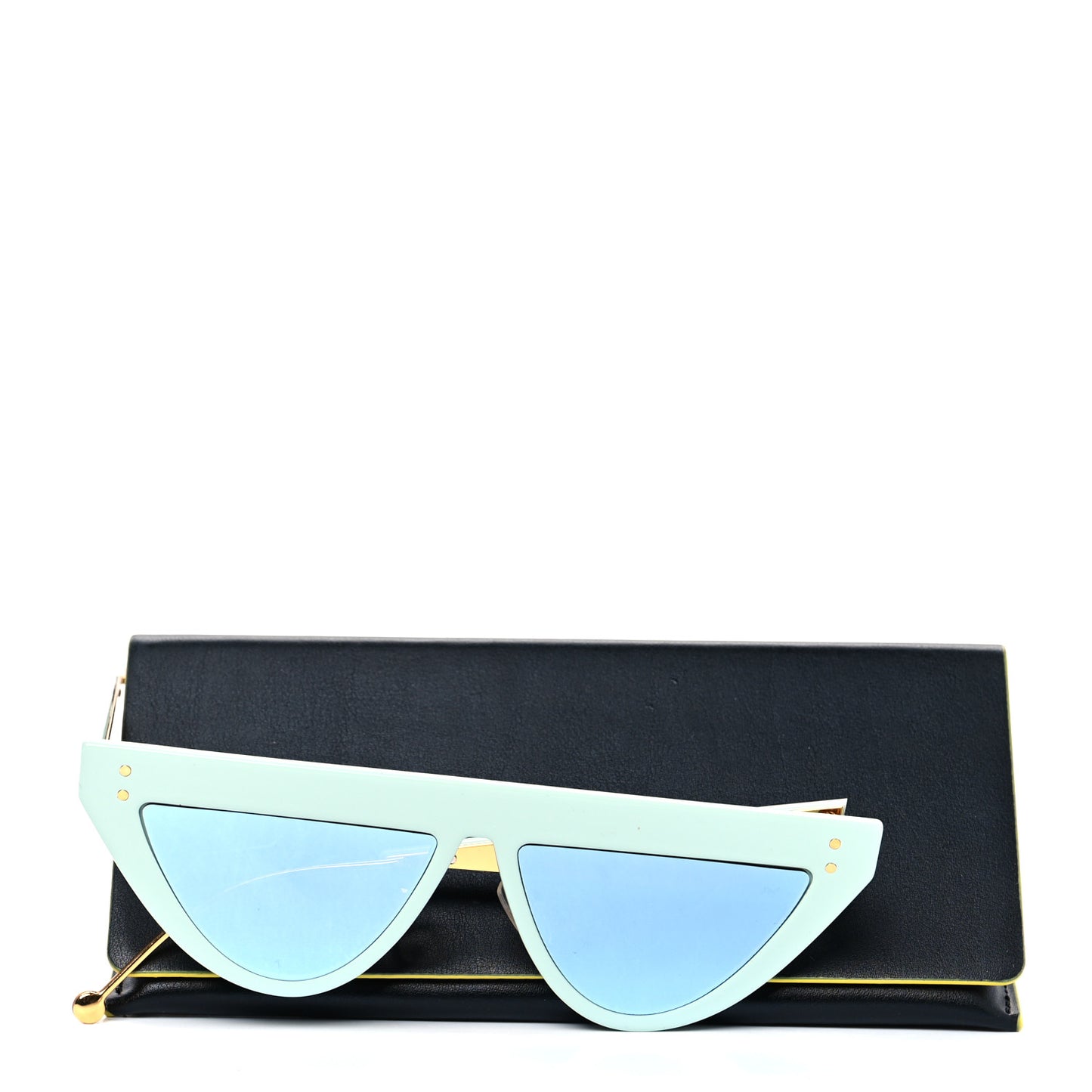 Acetate Metal Defender Sunglasses FF 0371/S Light Green