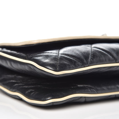 Chanel Lambskin East West Accordion Flap Black 8 of 12