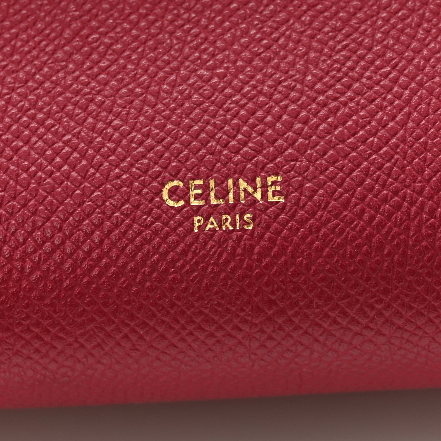 Celine Grained Calfskin Nano Belt Bag Acai 6 of 19