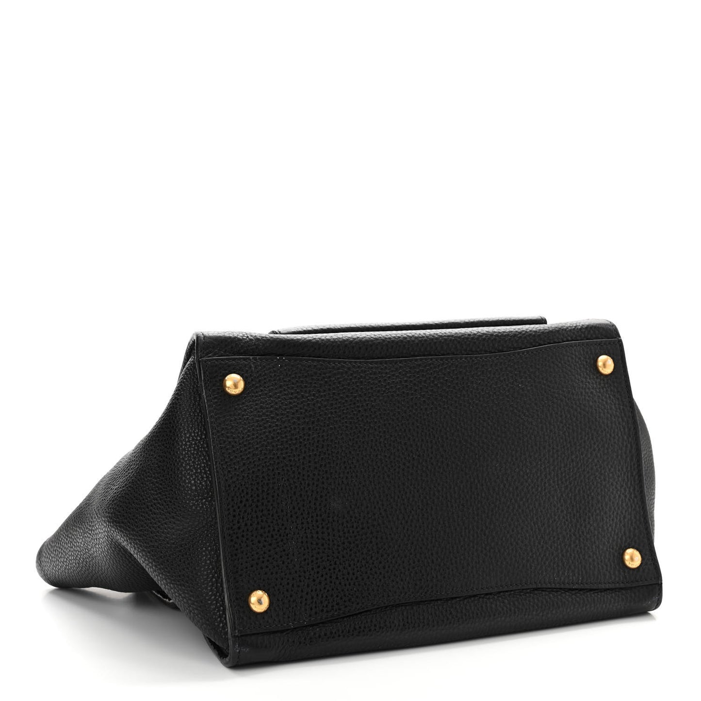 Vitello Daino Tote Black