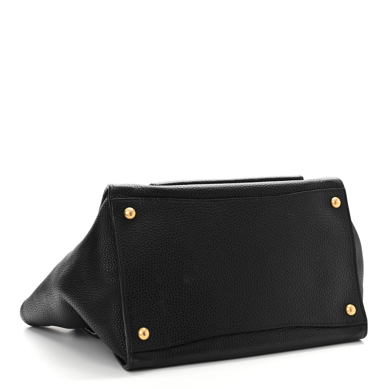 Prada Vitello Daino Tote Black 4 of 13