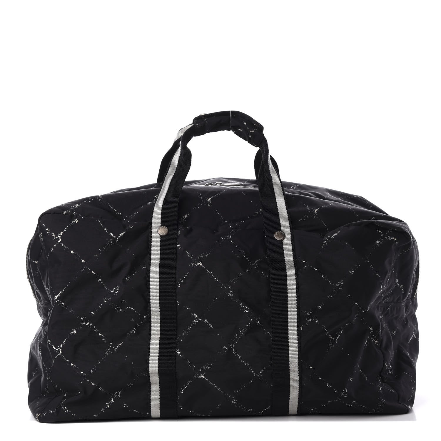 Chanel Nylon Travel Boston Black 1 of 12