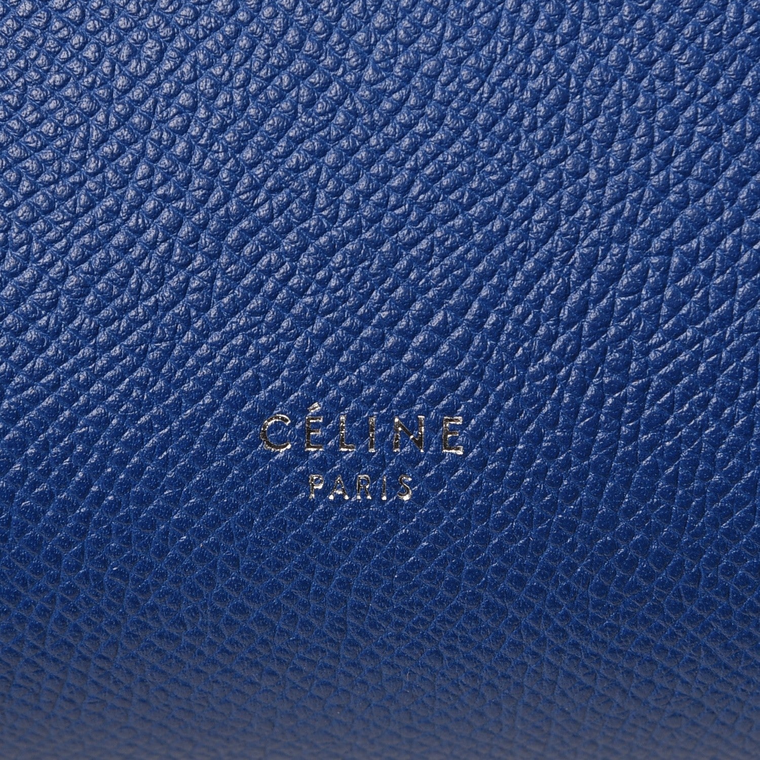 Celine Baby Grained Calfskin Micro Belt Bag Lazuli 6 of 9