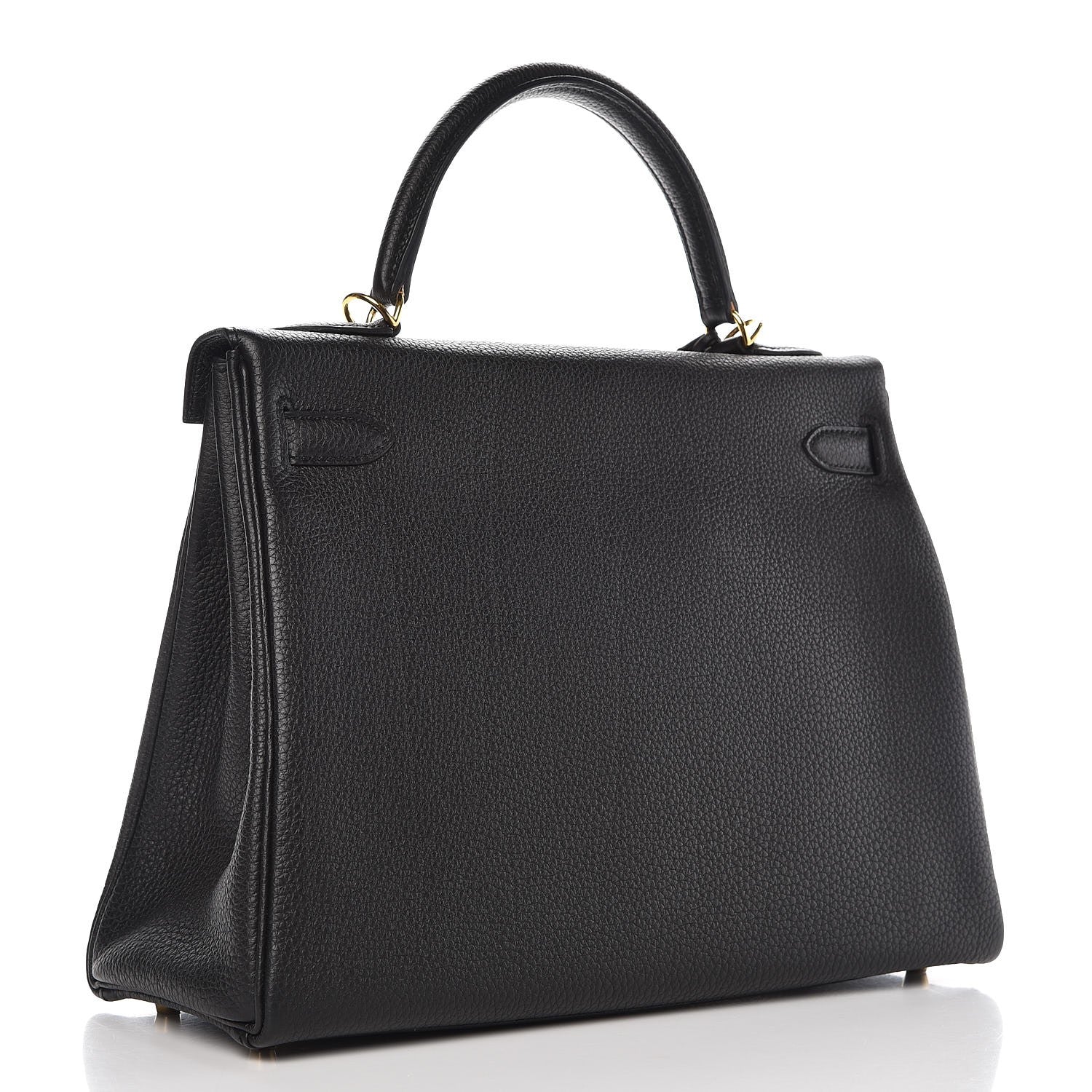 Hermes Togo Kelly Retourne 32 Black 3 of 37