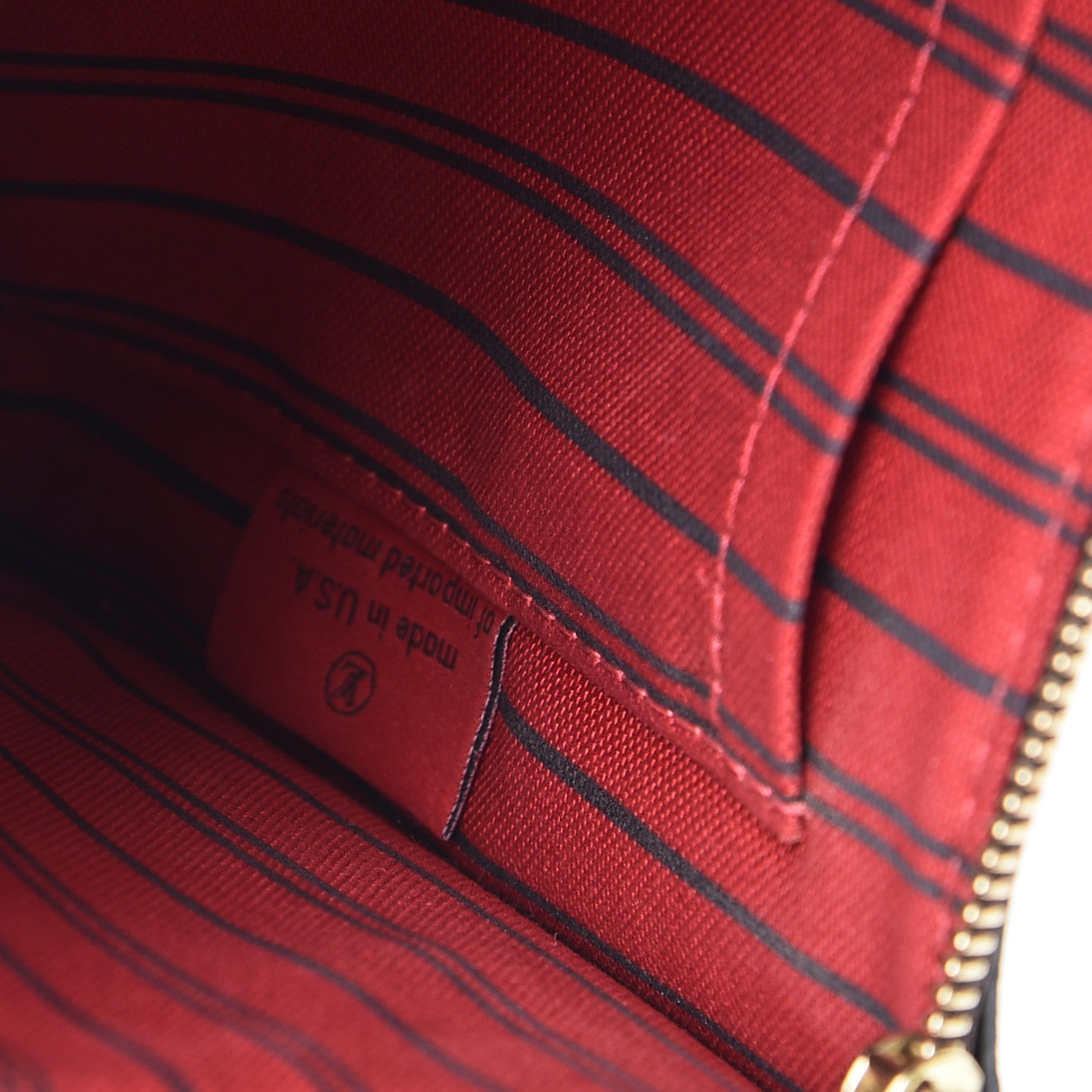 Louis Vuitton Damier Ebene Neverfull MM GM Pochette 7 of 8