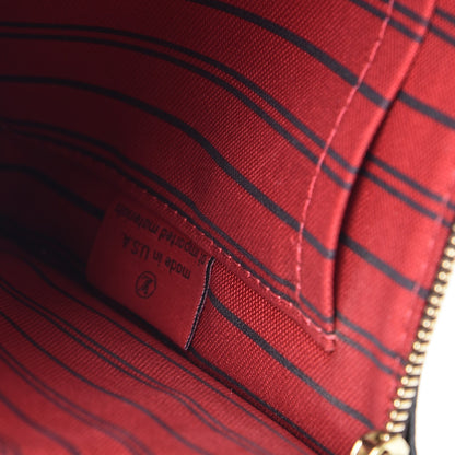 Louis Vuitton Damier Ebene Neverfull MM GM Pochette 7 of 8