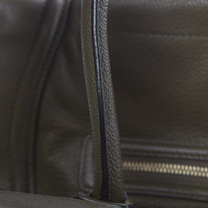 Celine Drummed Calfskin Mini Luggage Jungle 8 of 14