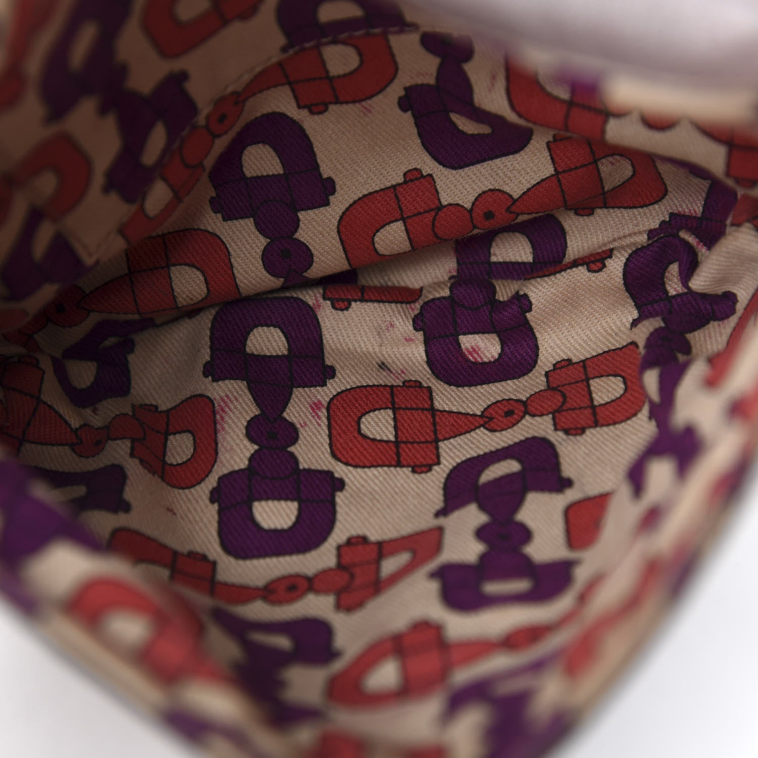 Gucci Guccissima Small Britt Tassel Shoulder Bag Silver 6 of 17