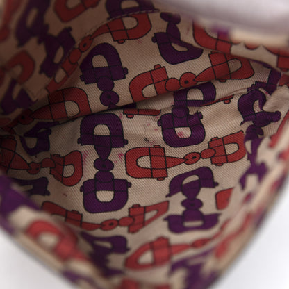 Gucci Guccissima Small Britt Tassel Shoulder Bag Silver 6 of 17