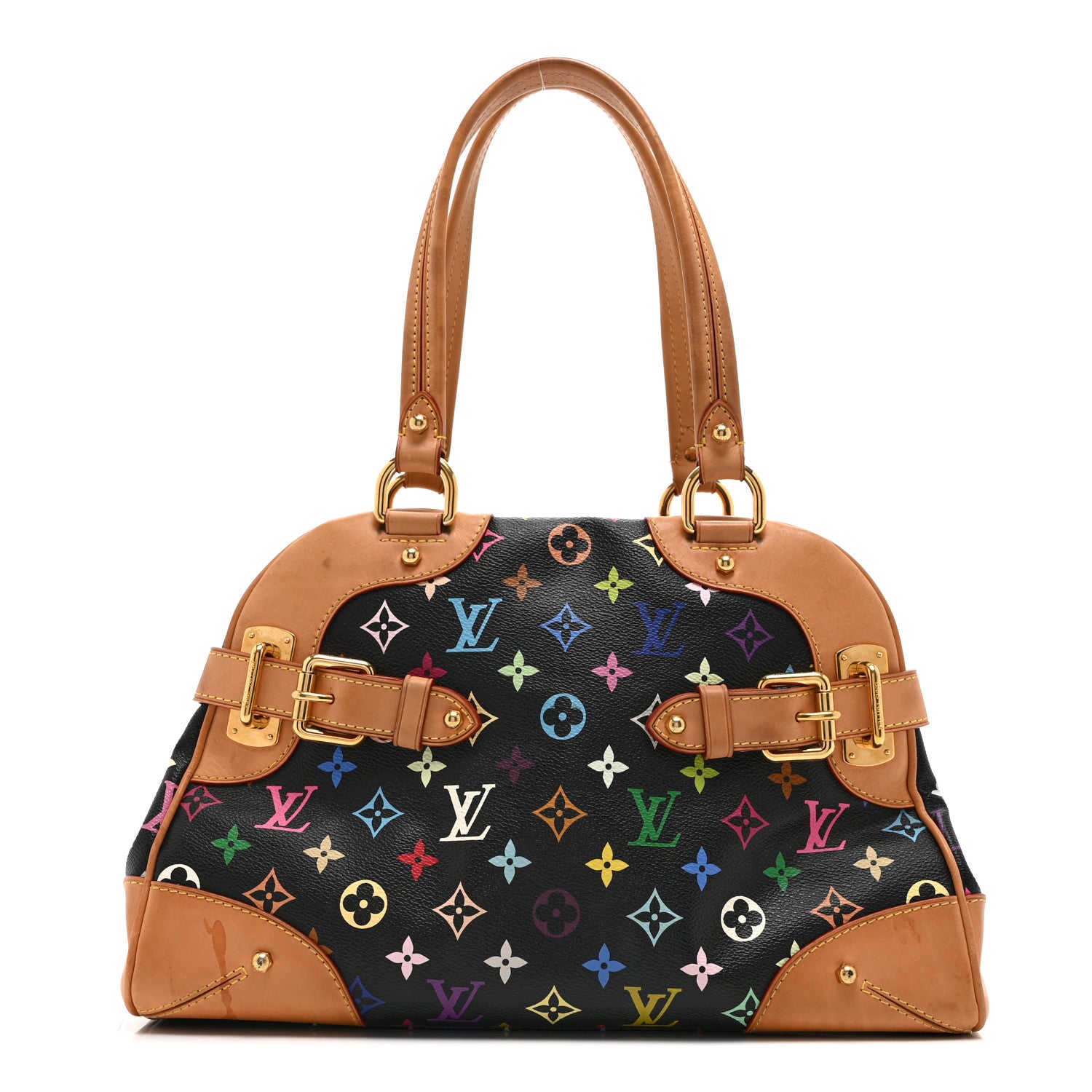 Louis Vuitton Monogram Multicolor Claudia Black 1 of 16