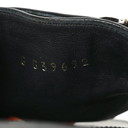 Chanel Lambskin Pearl Crystal CC Sandals 36 Black 8 of 9