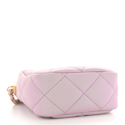Chanel Iridescent Caviar Quilted Vertical My Perfect Camera Case Pink 4 of 11