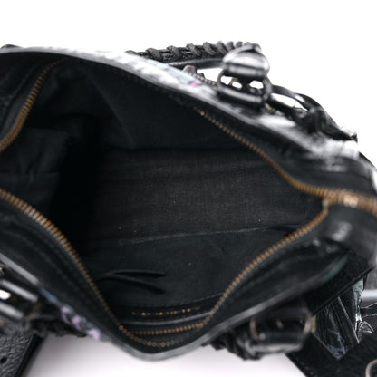Balenciaga Agneau Arena Graffiti All Over Classic Hardware Mini City Black Multicolor 6 of 14