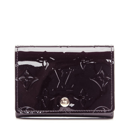 Louis Vuitton Vernis Business Card Holder Amarante 1 of 7
