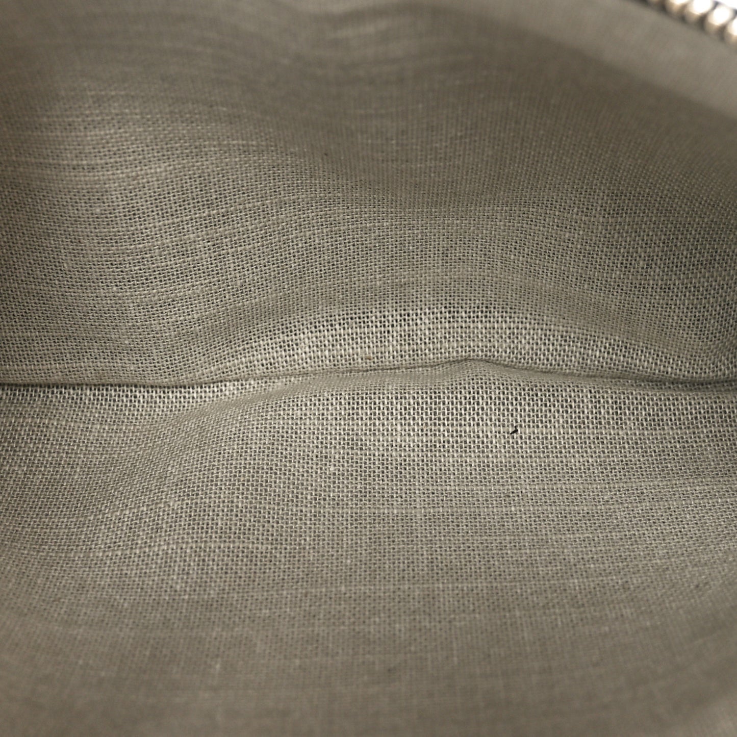 Mixed Fibers Small Deauville Pouch Black