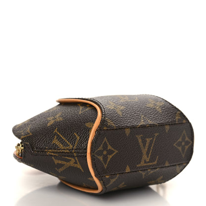 Louis Vuitton Monogram Mini Ellipse Wristlet Clutch 5 of 8