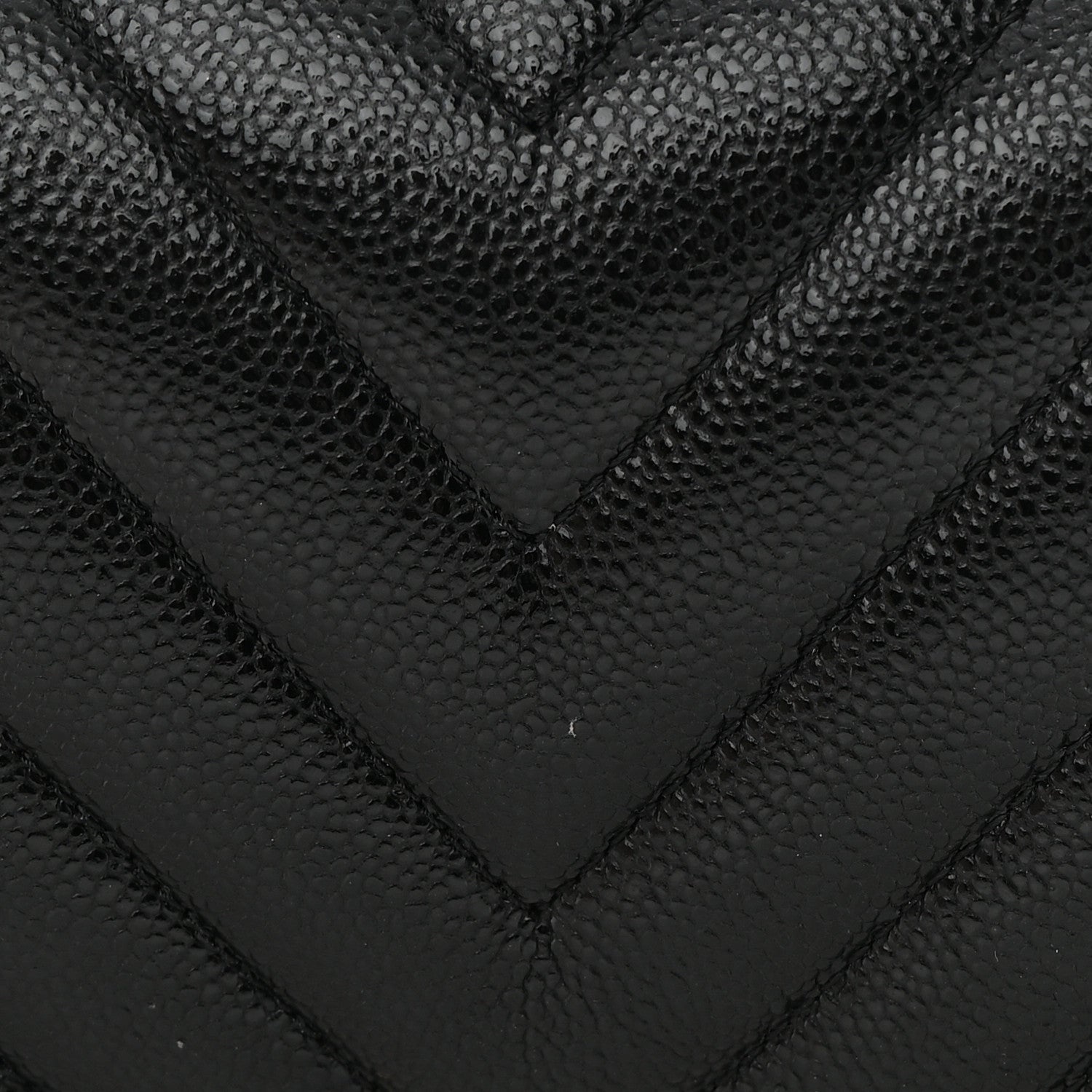 Chanel Caviar Chevron Quilted Medium Boy Flap Black 12 of 12