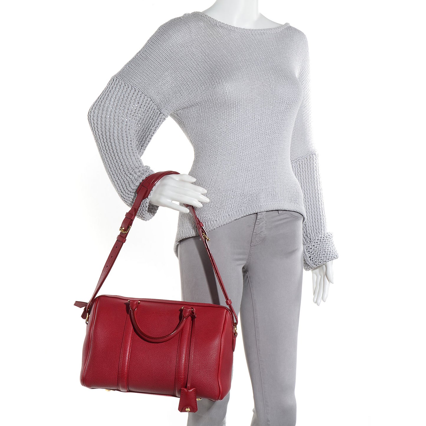 Calfskin SC Bag PM Cherry