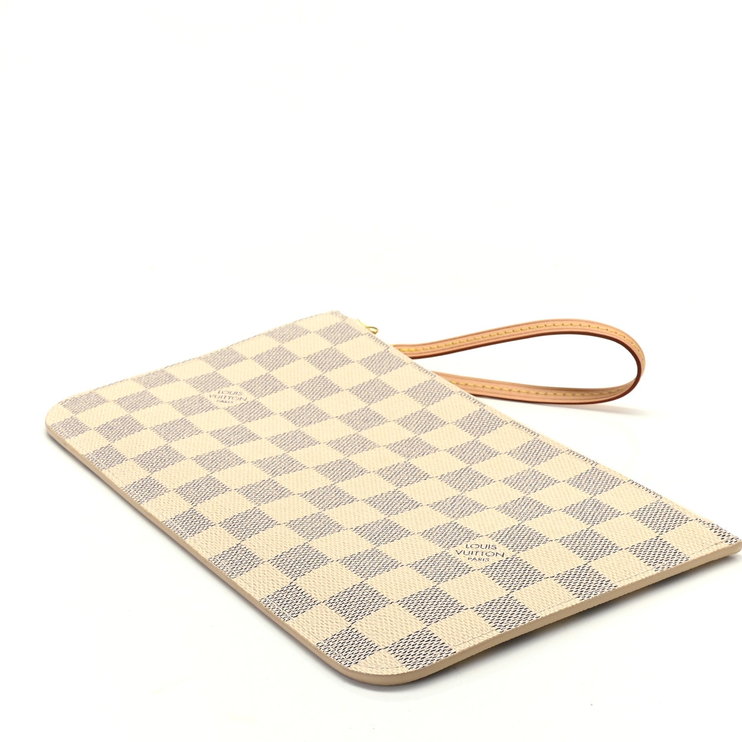 Louis Vuitton Damier Azur Neverfull MM GM Pochette 4 of 7