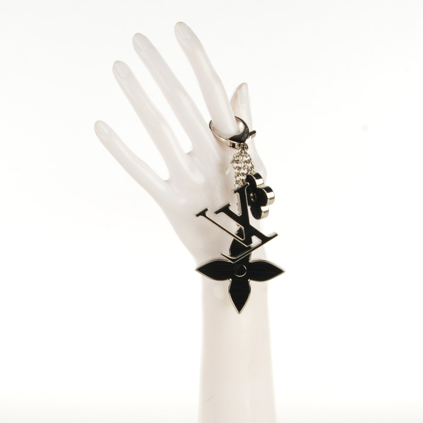 Electric Epi Fleur d'Epi Bag Charm Black