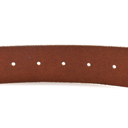 Gucci Faded Calfskin Double G 40mm Belt 70 28 Cuir 4 of 5