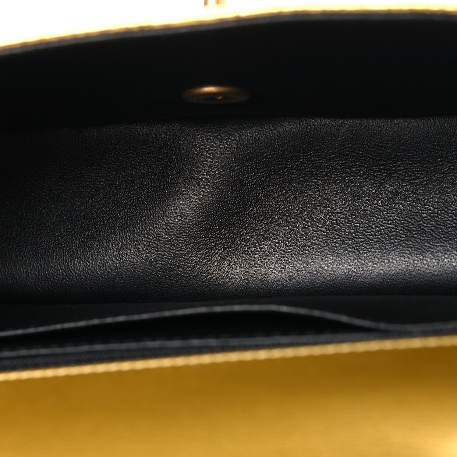 Chanel Metallic Calfskin Crocodile Embossed Cocodile Rectangular Mini Flap Gold 5 of 10