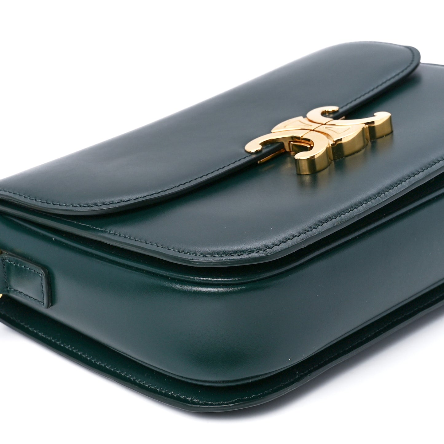 Shiny Calfskin Medium Triomphe Amazone