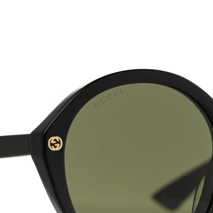 Gucci Acetate Round Sunglasses GG0023S Black 7 of 8