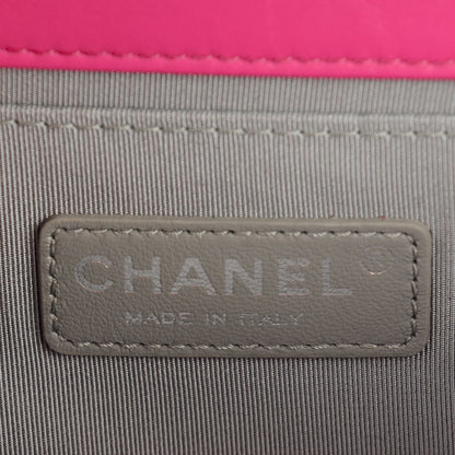 Chanel Velvet Quilted Small Boy Flap Pink 6 of 8