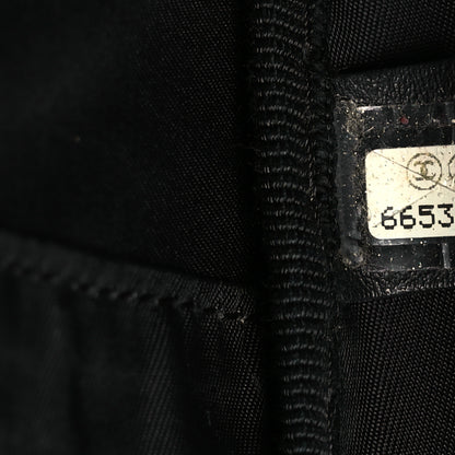 Chanel Nylon Travel Shoulder Bag Black 6 of 11
