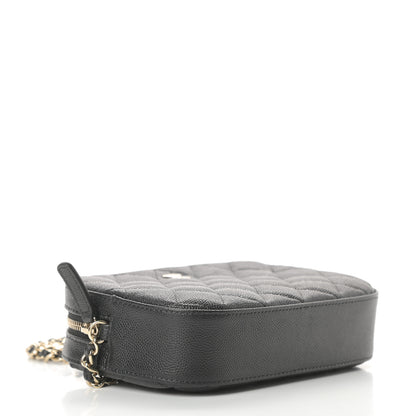 Chanel Caviar Quilted Vanity With Chain Black 4 of 13